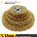 Wire Wheel Brush 100/125/150/20<wbr/>0/250mm Line | Built Supply Co