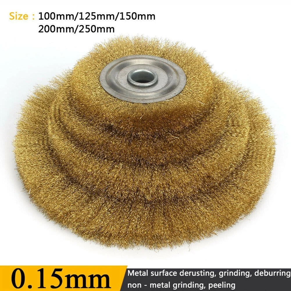 Wire Wheel Brush 100/125/150/20<wbr/>0/250mm Line | Built Supply Co