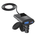 Dual Port Fast Charging Motorcycle Ultra Thin A+c Qc3.0 Charger Phone