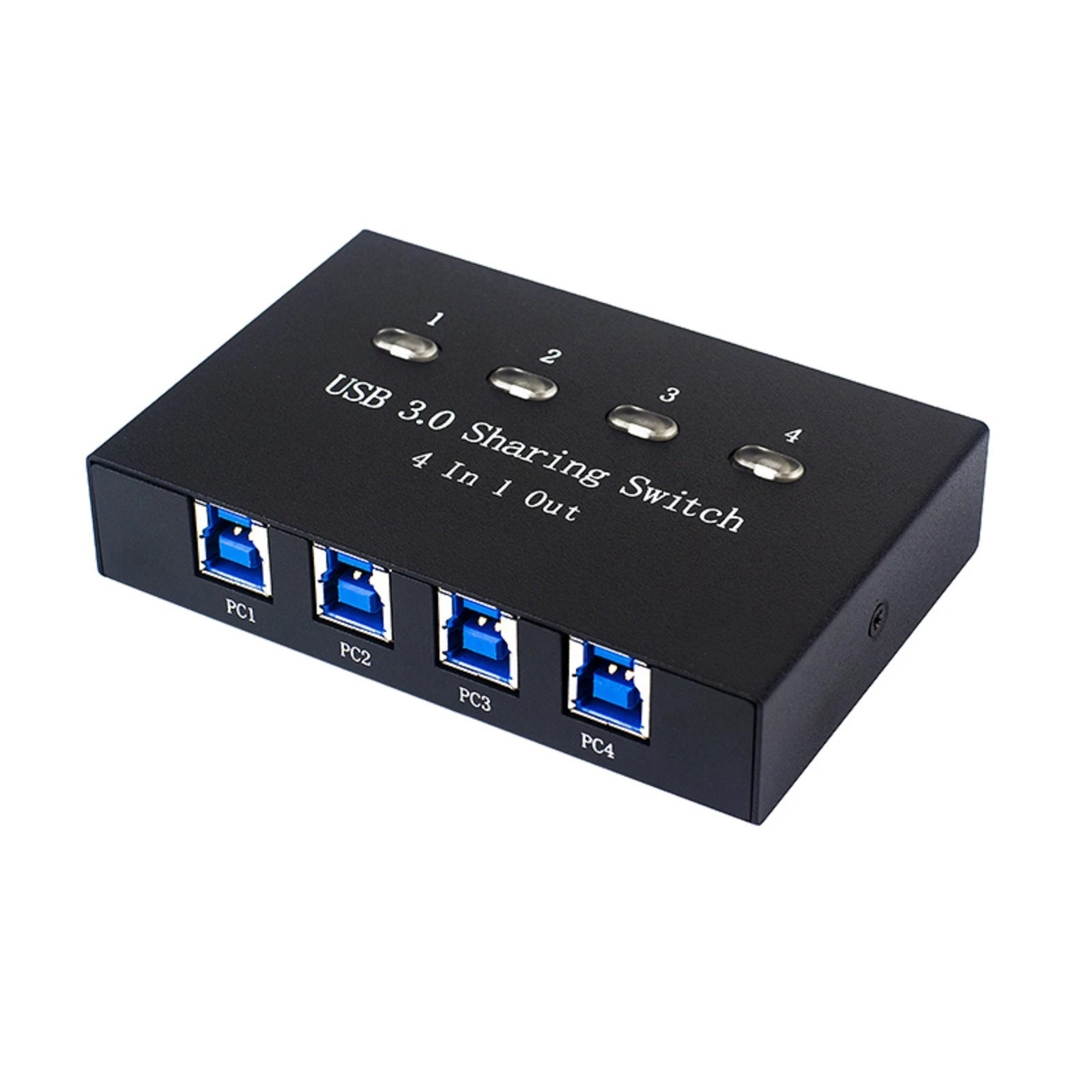 4-port Usb 3.0 Sharer Kvm Switch Hub 4 In 1 Out Hub | Built Supply Co