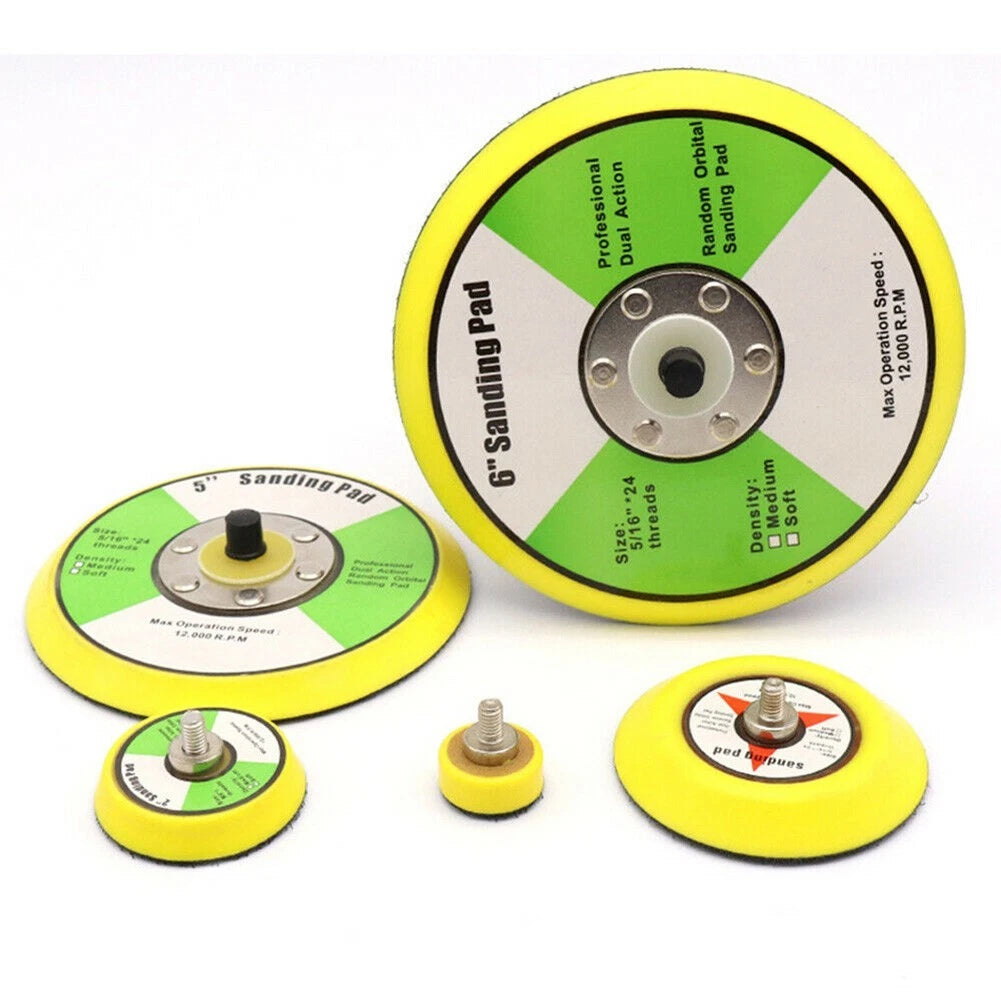 M6 5/16 1 * Backing Pad Grinder For Air Sander 1 - | Built Supply Co