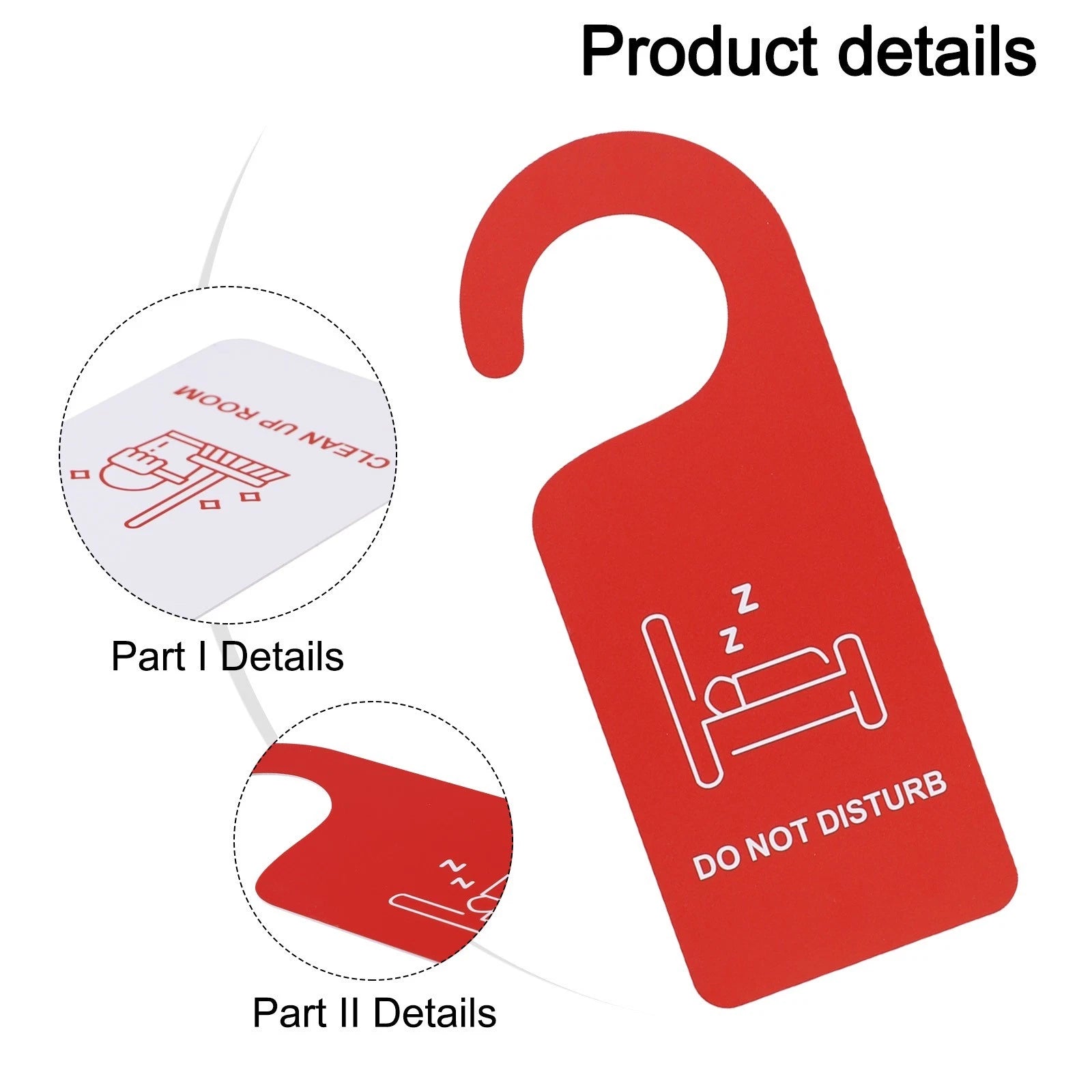 Hotel-bulletin Board Pendant-cleani<wbr/>ng Labels Door Hanger Tag Do