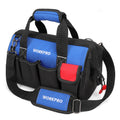 Workpro 14'' Tool Bag Multi-pocket Tool Organizer With Adjustable