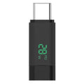 Type C Male To Type C Female Digital Display Adapter Charging Cable