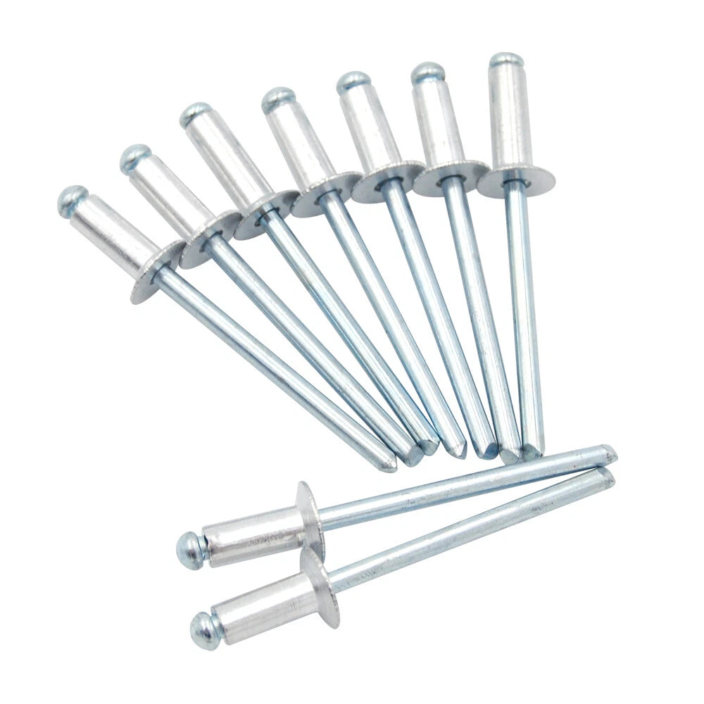 M4.8 Diameter Aluminum Open End Countersunk Blind Pop Rivets Iso 15977