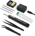 Workpro Dc Soldering Iron Kit Fast Heating Soldering Iron Pen 3 Tip