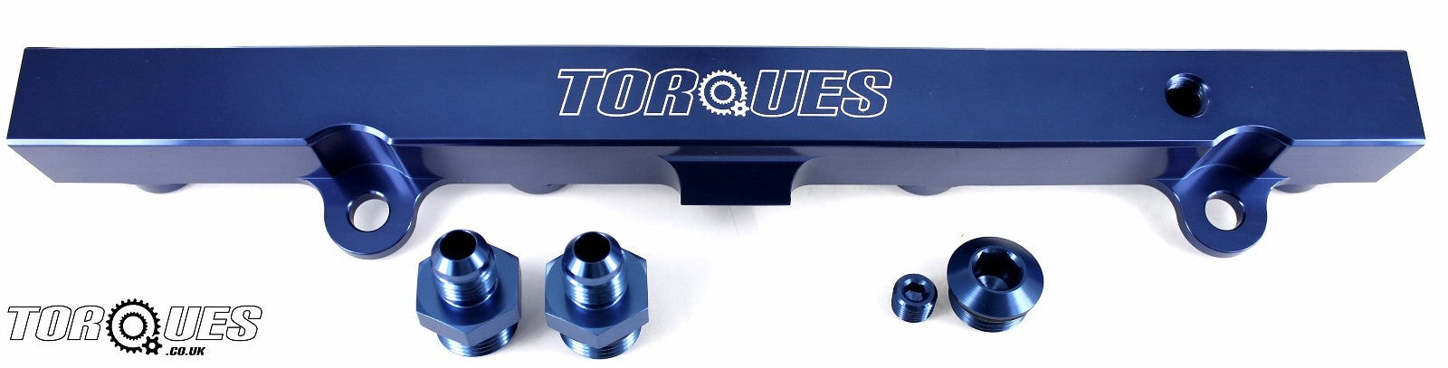 Torques AN-8 Blue Billet Aluminium 3 Port Fuel Rail For Honda K20A K