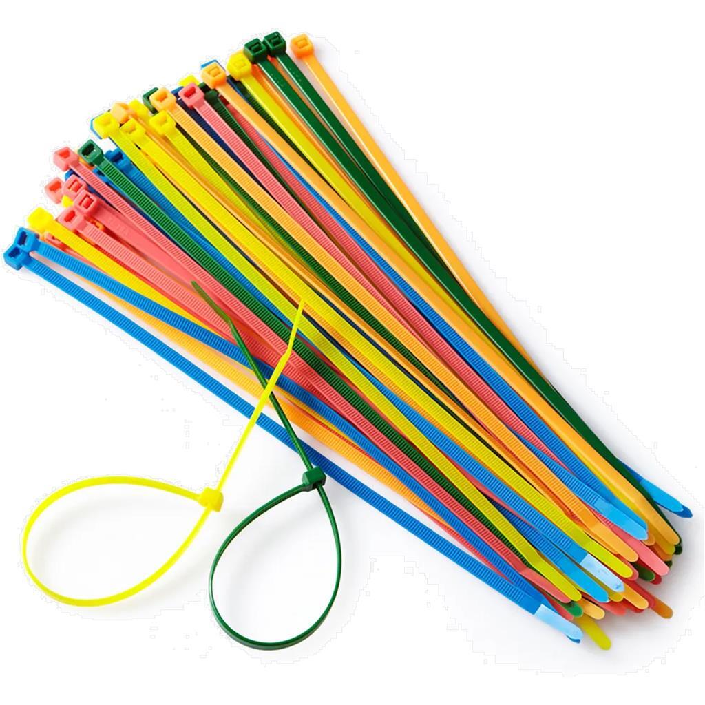 Dekton 50pc Assorted Cable Ties Set