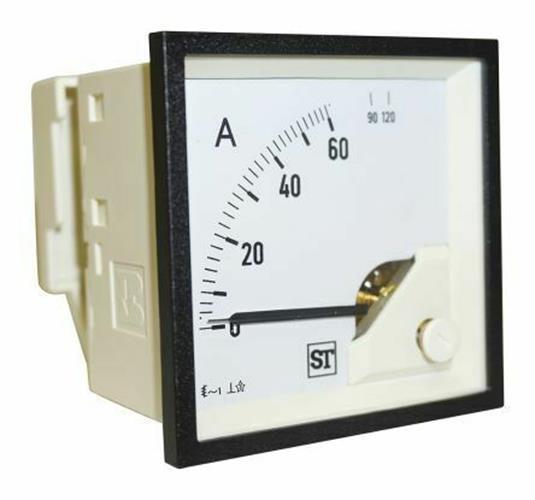 1 x Sifam Tinsley Sigma Analogue Panel Ammeter 60A AC