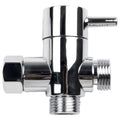 For Versatile 3 Way T Adapter Shower Head Diverter Valve Improve Your
