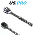 US PRO 1/4-Drive 72T Quick Release Ratchet Socket Wrench