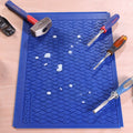 WORKPRO 2PC Silicone Workbench Pad Protector Glue Mat Non-Stick