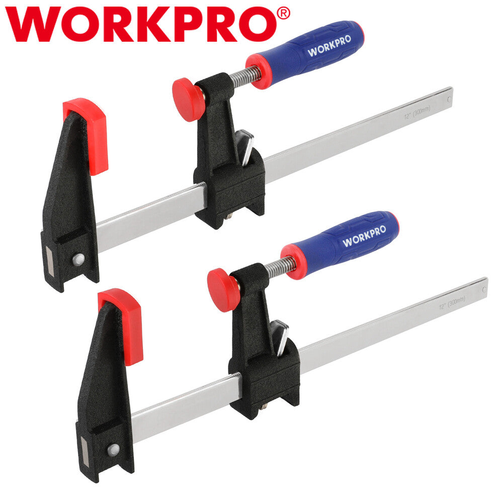 WORKPRO 3PCS Locking Pliers Set Curved Jaw