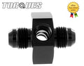 An -4 (an4) Male-Male Union Twin 1/8" Npt Gauge/ Sensor Side Port