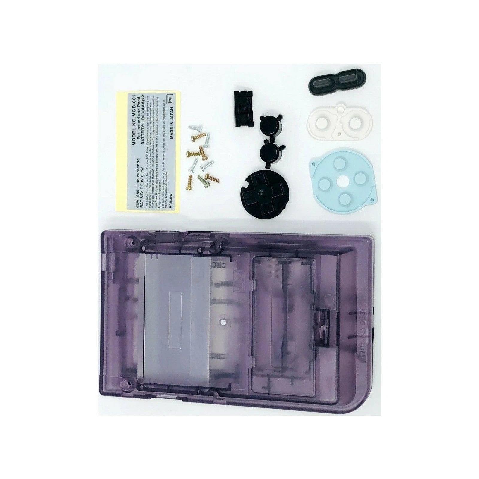 Soft Housing Shell Case Screen Protective Cover For Gbp Game Boy