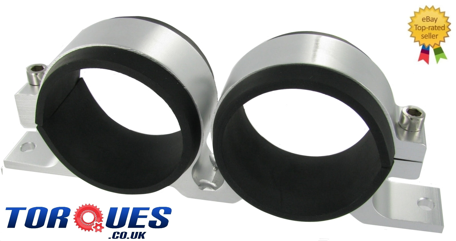 Twin 60mm Diameter Fuel Pump / Filter Mount / Cradle For Bosch