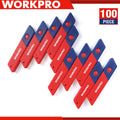 Workpro 100PC 18MM Snap-Off Replacement Blades Sk5 Steel Blade for