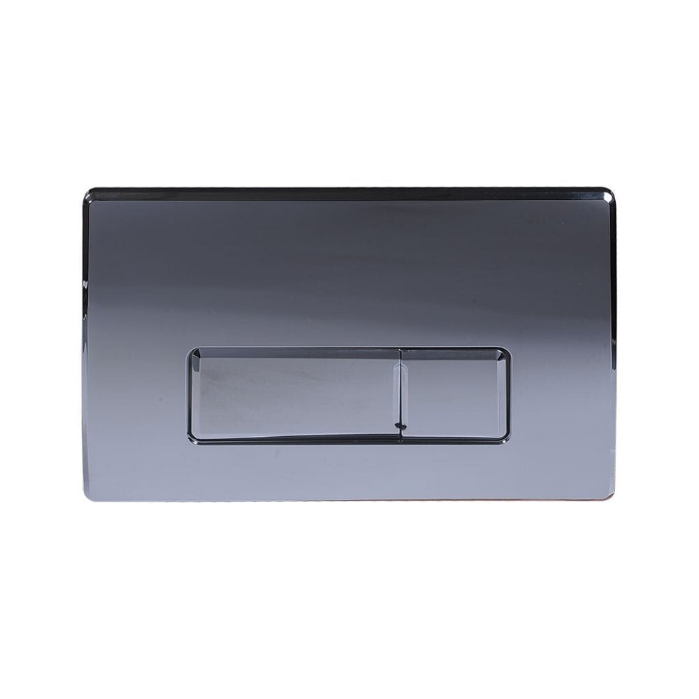Pneumatic Push Plate Square Chrome 90.0006