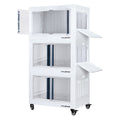 HAUSHOF 3 Pack Storage Bins with Wheels by HAUSHOF