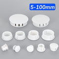 Hole Plugs Round White Plastic Blanking Masking Finishi