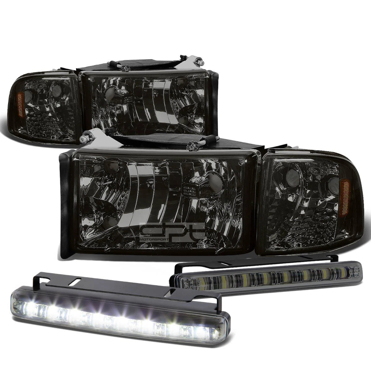 Smoked Housing Tint Headlight+ambe<wbr/>r Signal | Built Supply Co