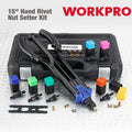 WORKPRO 15" Rivet Nut Tool High Leverage Rivnut Tool Threade