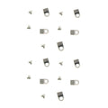 10+10 Casing Clamps Tab & Screw For Watch Movement Eta 2824 2834 2846