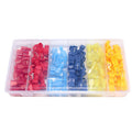 120pack Quick Splice T-tap Wire Terminals Spade Connectors Set