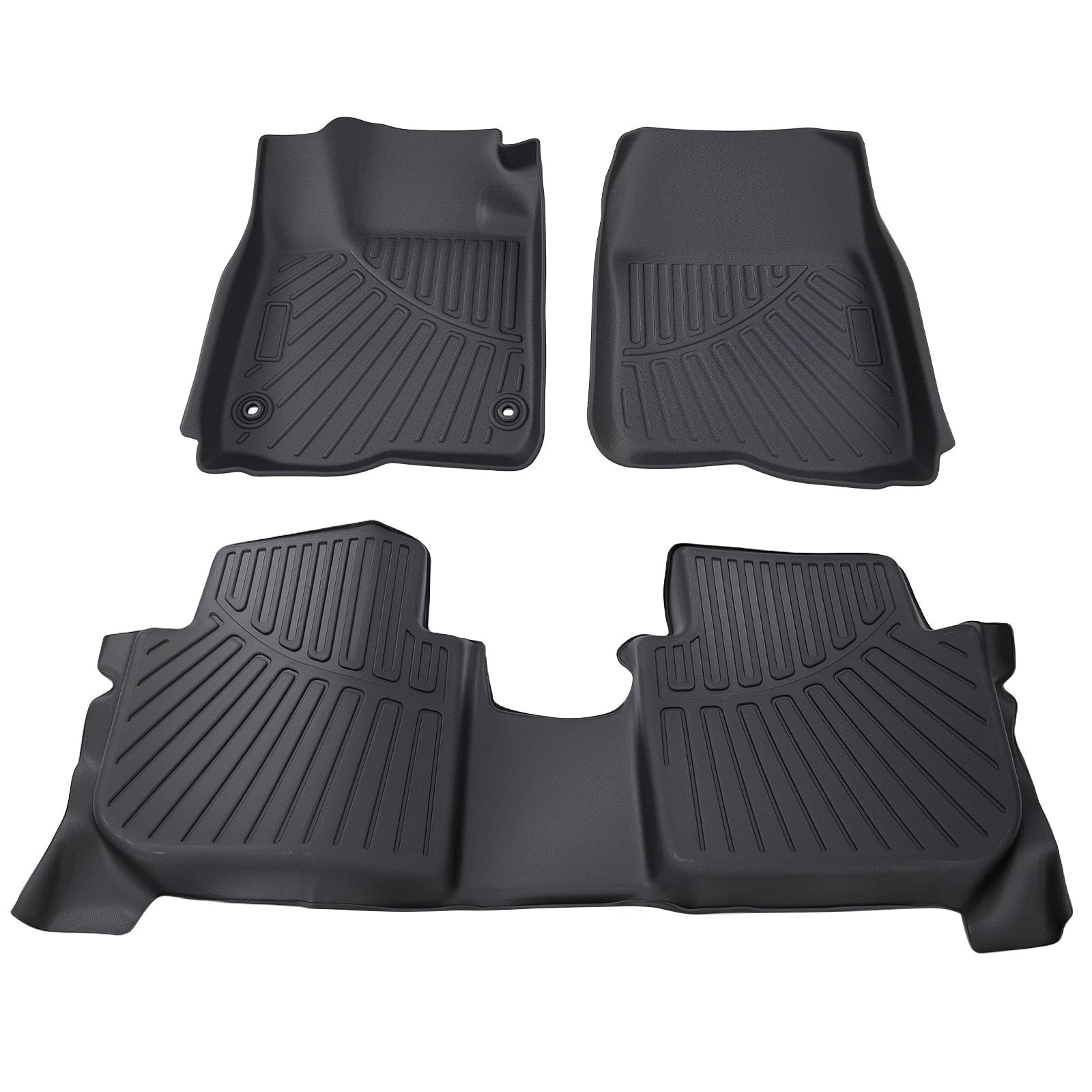 Carpet Floor Mats for Honda CR-V 2023-2025 TPE Black Front &amp; Rear Waterproof