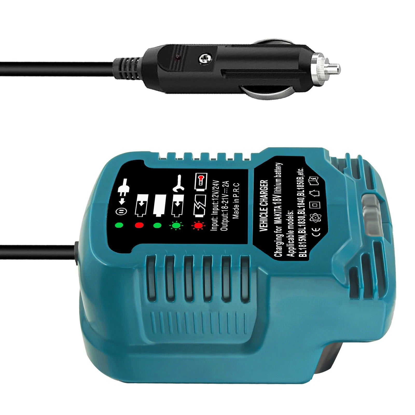 Replacement Car Charger Cigarette Lighter Plug For Makita 18V Lxt