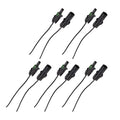 10pack Ols 1-wire Weather Pack Assembled Connector Kit Parts W/ 6" 16