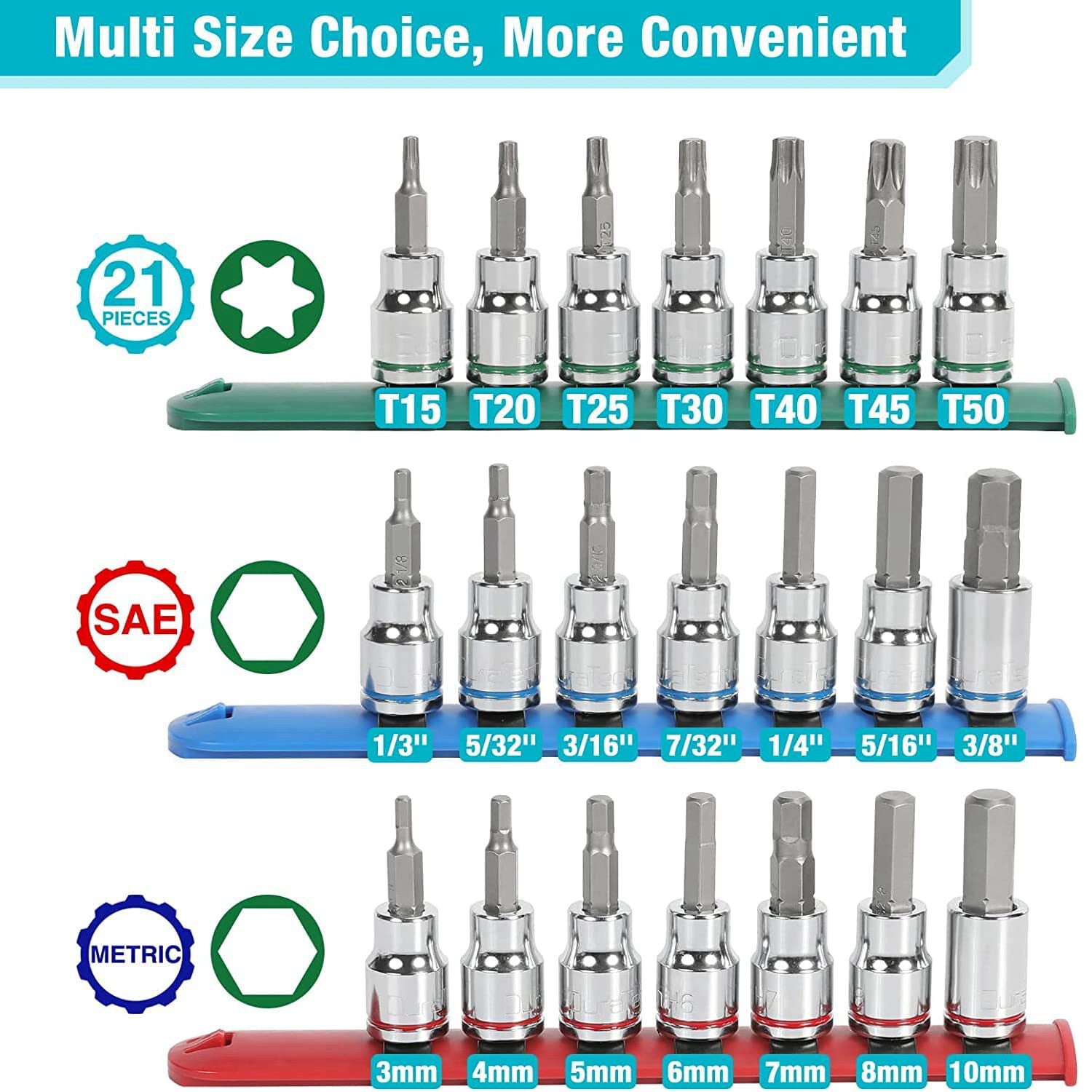 URATECH Allen Bit Socket Set by URATECH