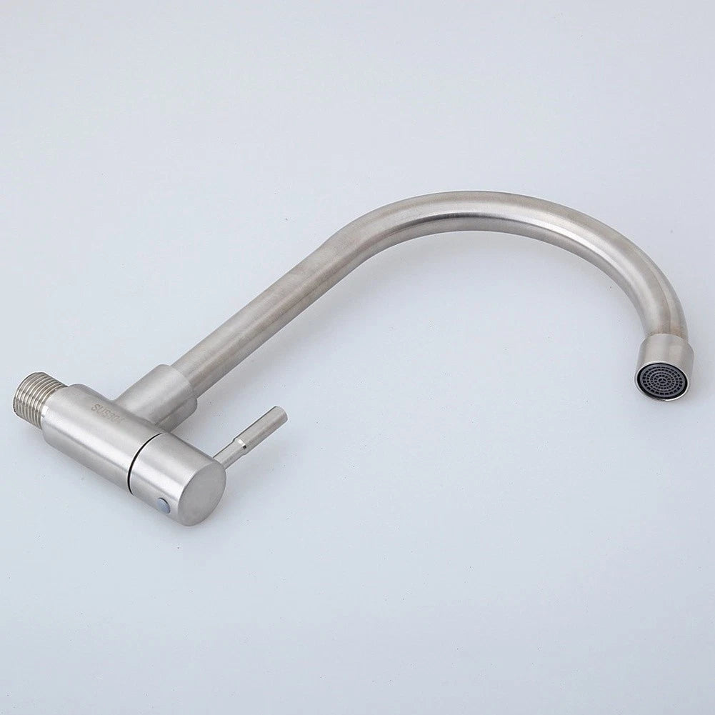 Wall Mounted Faucet Kitchen Installation Space-saving Design 201