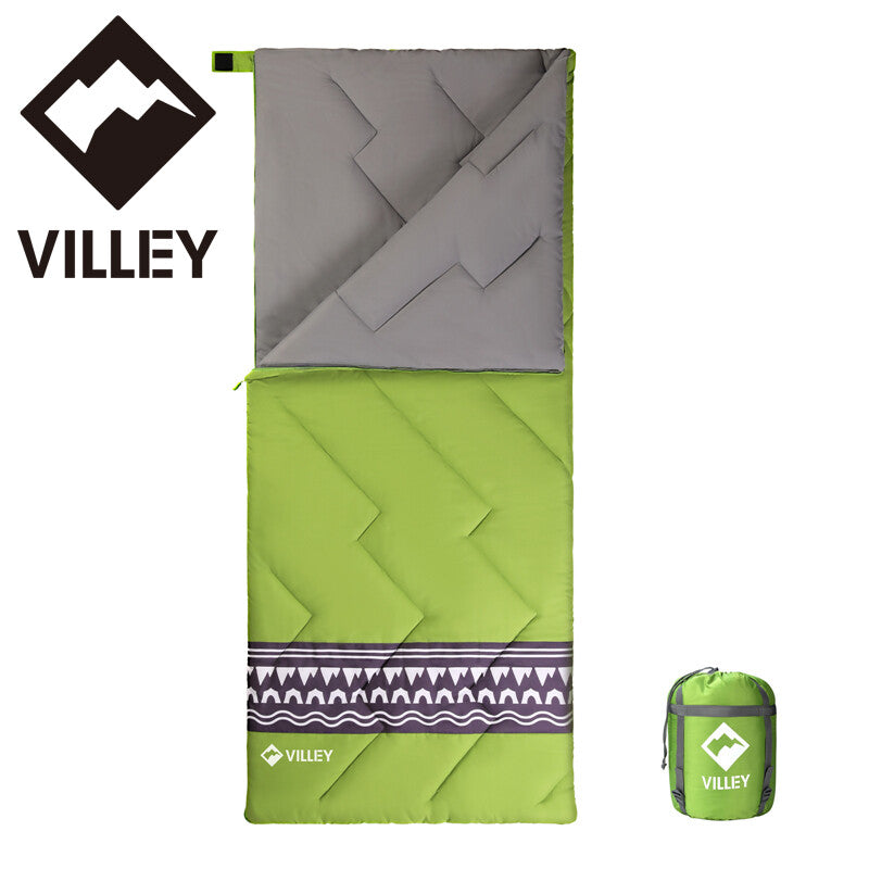 VILLEY Backpacking Camping Sleeping Bag Lightweight Sleep Bag