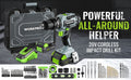 WORKPRO 20V Max Cordless Drill Driver Set with 102 Pieces Accessories by WORKPRO