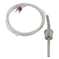 Pt100 Ohm Probe Sensor 50mm Length Insulation And Terminal Contact 3ea