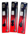 3 Sets Lynx By Deka 10" J Type Battery Hold Down Bracket Bolts Car