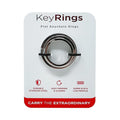 Keysmart Flat Polished Key Rings (3 Pack) Assorted | Built Supply Co