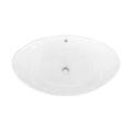 Oblong Shaped Vessel Bathroom Vanity Sink 23-1/2" X 15-1/2" White
