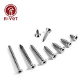 DIN ISO 7050 M4.8 M6.3 316 Stainless Steel Countersunk Head Self Tapping Screw