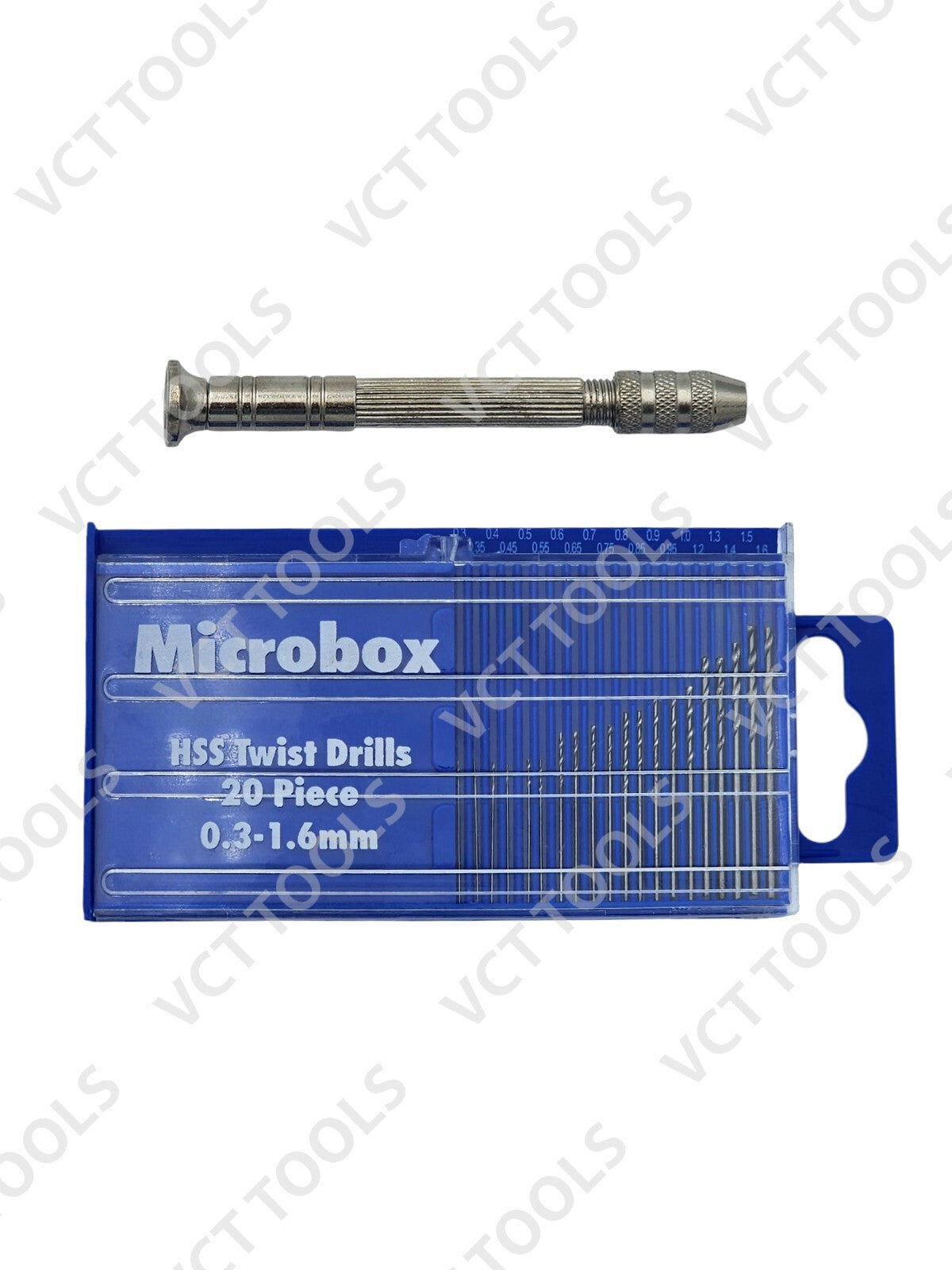 VCT 21pc Precision Micro Mini Drill Set HSS