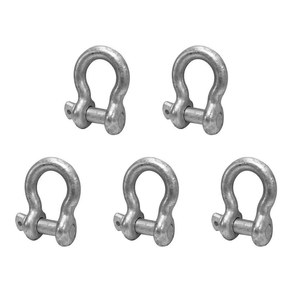 Drop Forged 9500 Lbs D Ring 3/4" Screw Pin Anchor Shackle Galvanized