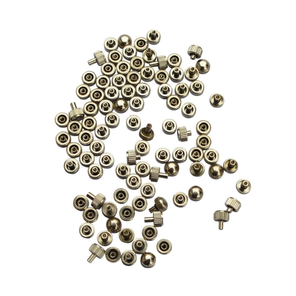 Watch Crowns Waterproof For Quartz Watches – White Buttons (Crowns)