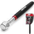 Dekton Telescopic Magnetic Pick Up Tool Magnet  16Lb Lift 660mm Long ReachOpens 
