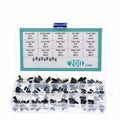 200pcs Electrolytic Capacitor Assortment Kit 0.1uF - 220uF 10V - 50V UK