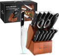 Kitchen Knife Set With Block Stainless Steel With | Built Supply Co