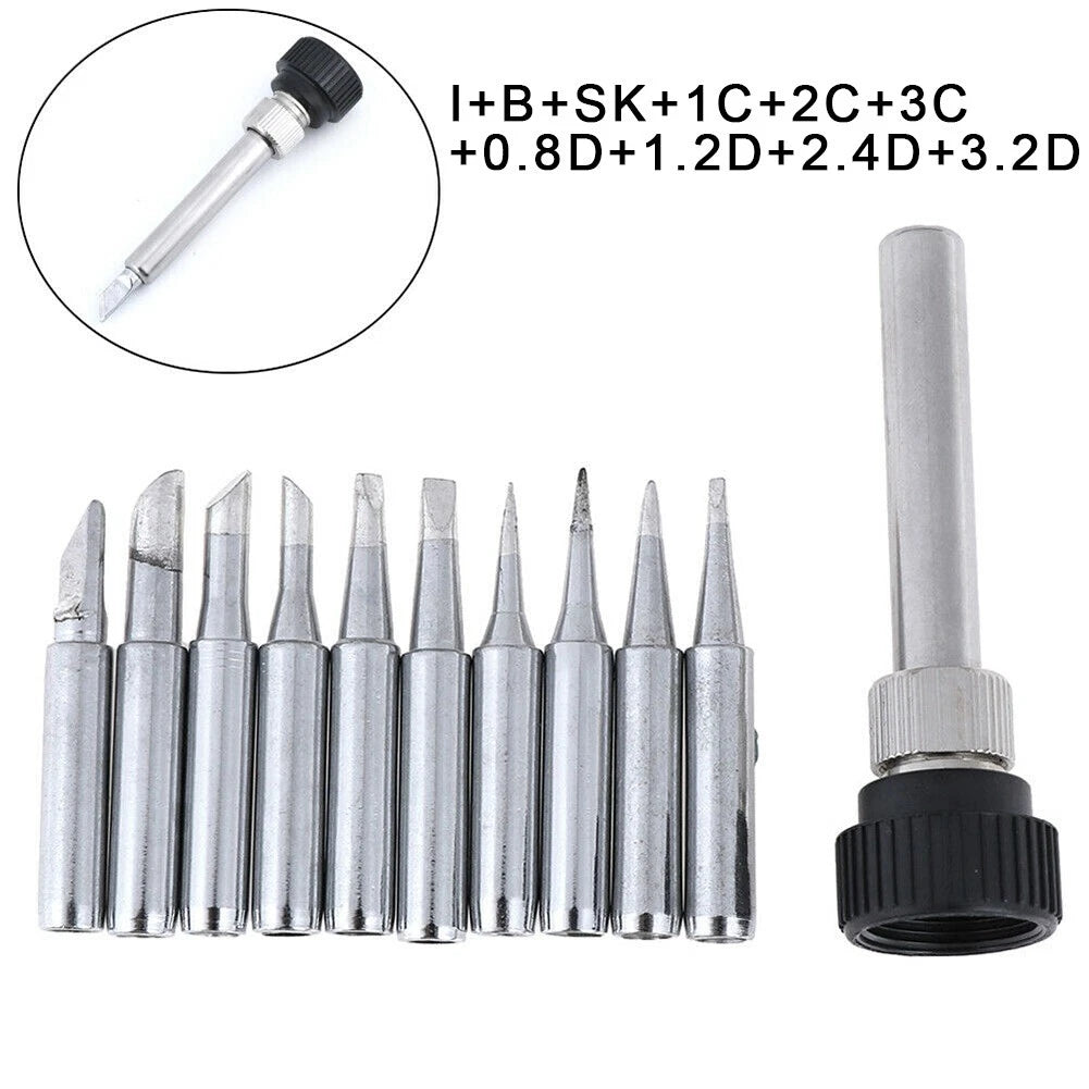 Soldering Iron Tips 900m-t-b/i/sk/<wbr/>1c/2c/3c/0.8 | Built Supply Co