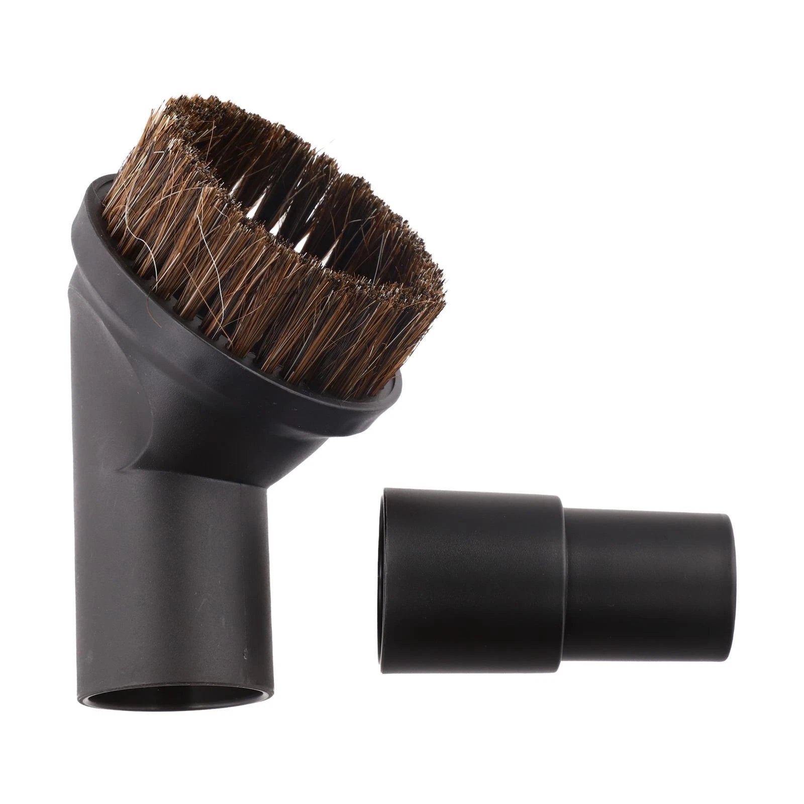 Round Horse Hair Dusting Brush For Thomas Crooser With Adapter Pack