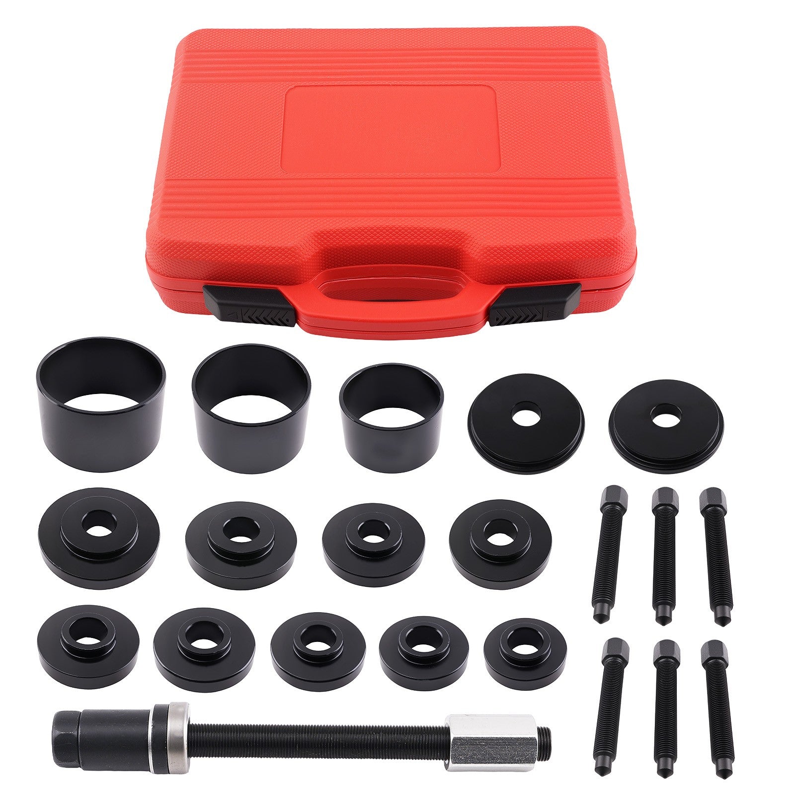 19PCS Front Drive Wheel Hub Tool Kit Complete Set W/ Storage Case