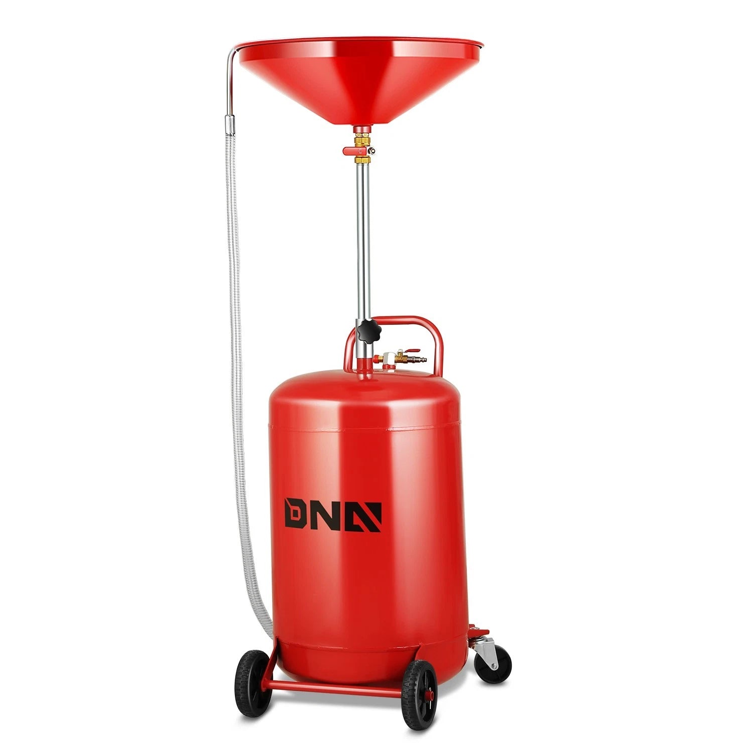 38"-65" Adjustable 21 Gallon / 80l Air-powered Portable Waste Oil